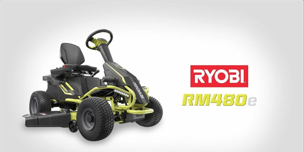 Ryobi RM480E Design