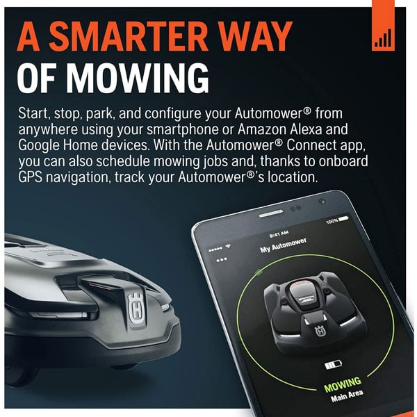 smart navigation feature of Husqvarna Automower 315x