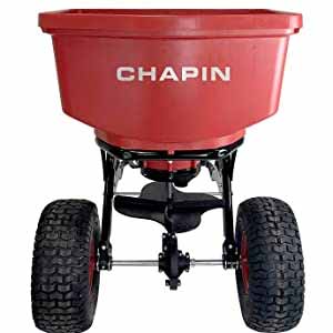tow behind drop spreader chapin 1