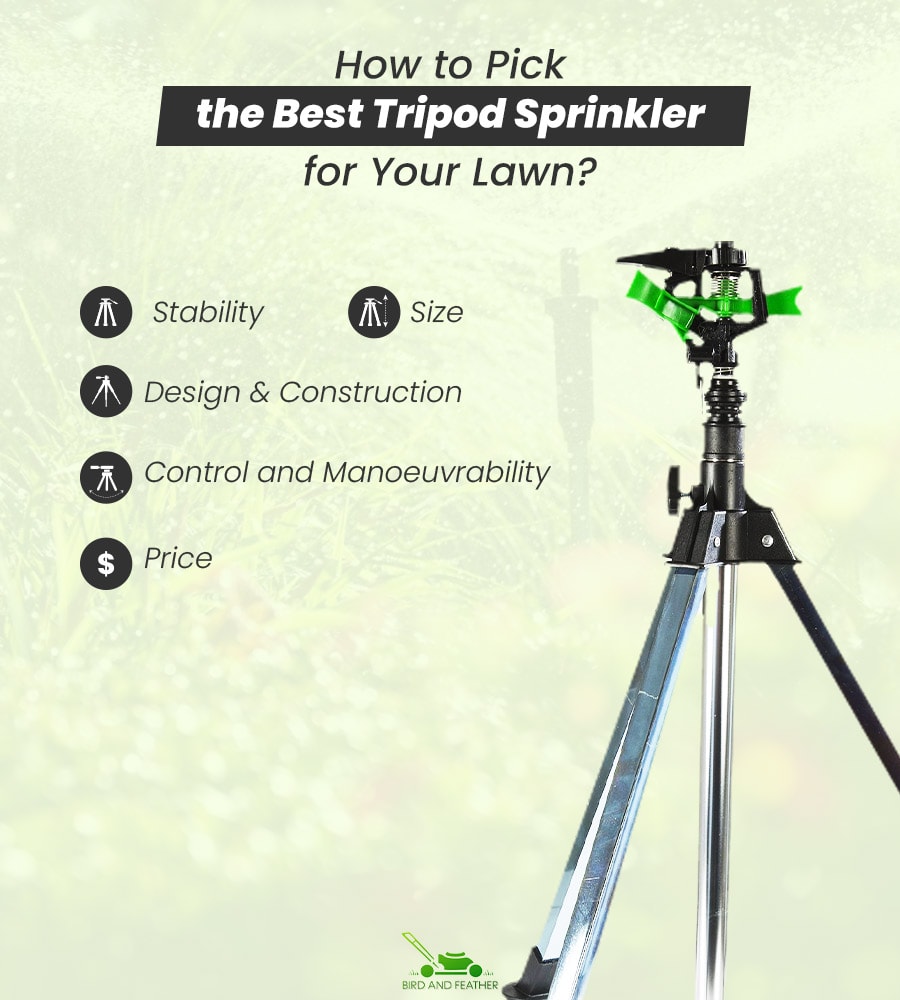 How To Pick The Best Tripod Sprinkler For Your Lawn?