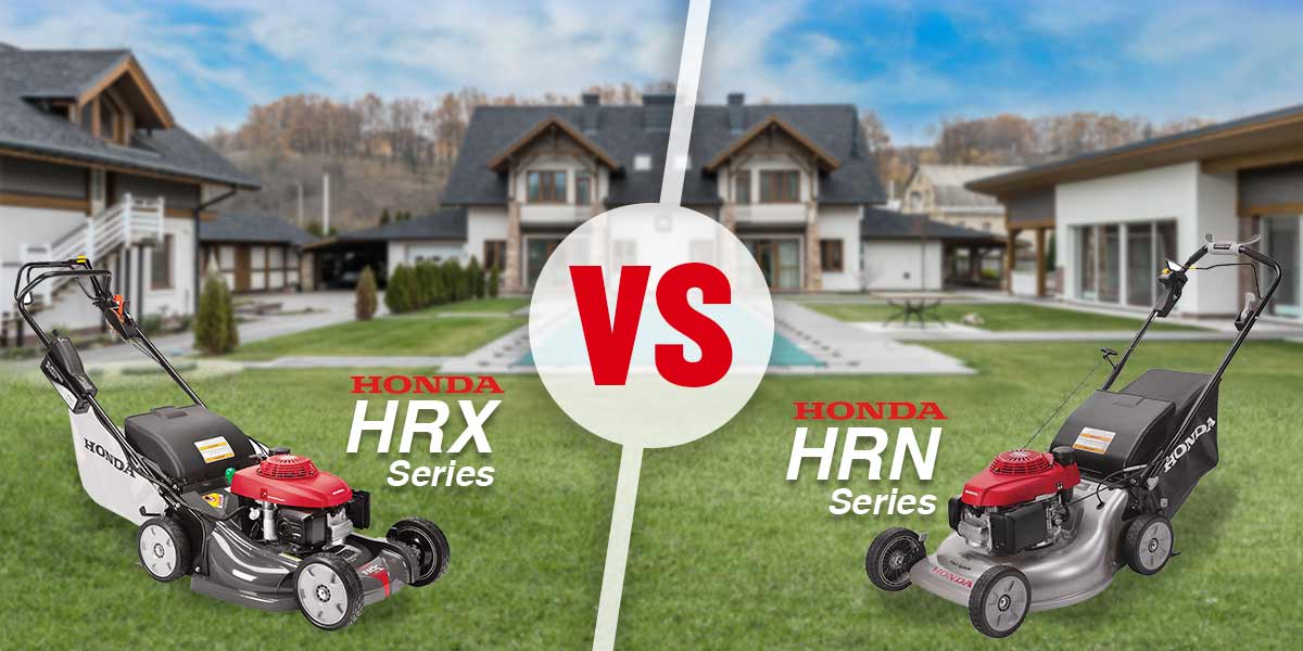Honda HRN vs HRX Lawn Mower Comparison