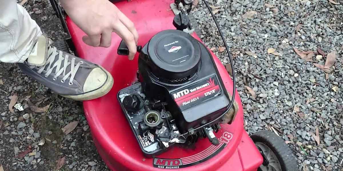 Where is a Carburetor Located in A Lawn Mower