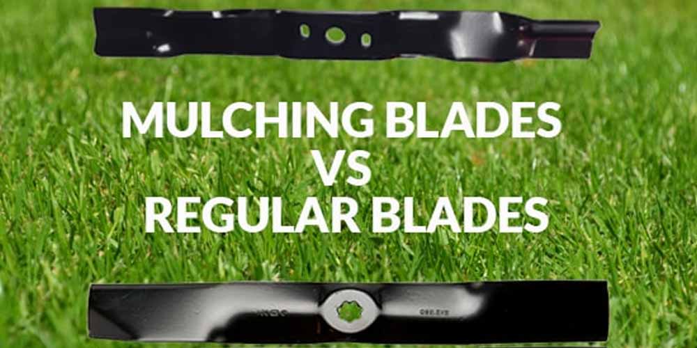 mulching blades vs regular
