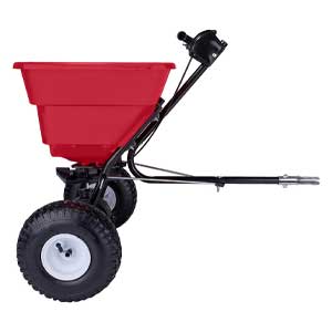 commercial tow behind fertilizer spreader earthway