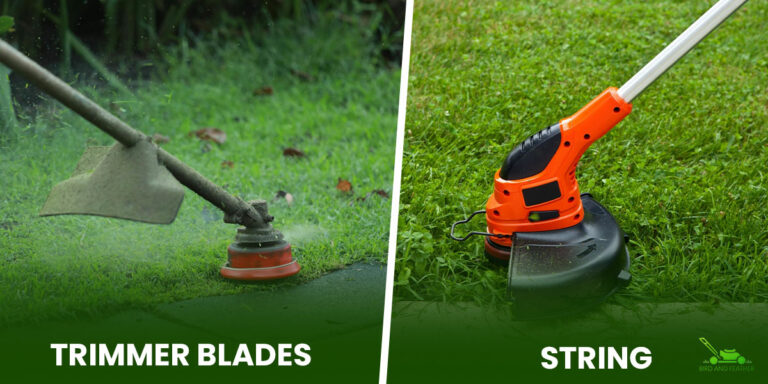 Trimmer Blades vs String | Which is Best For Your Lawn