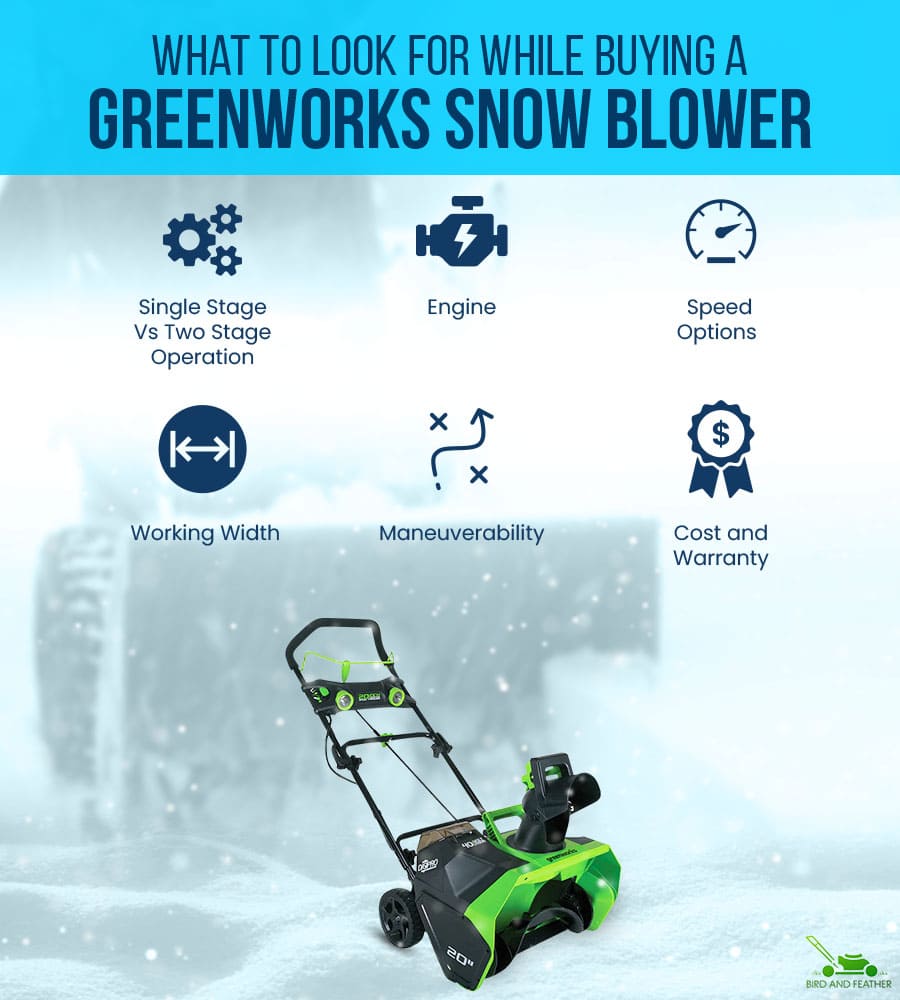 greenworks snowblower buying guide 