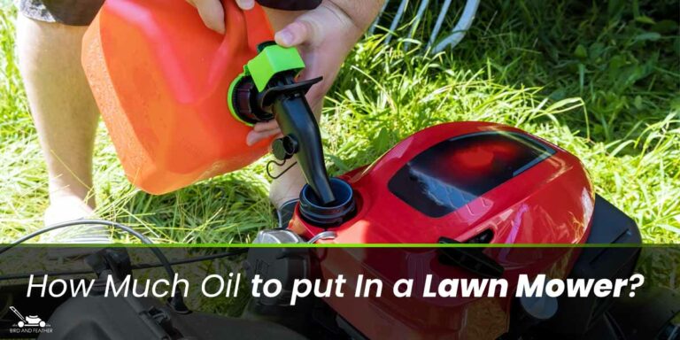 How Much Oil To Put In A Lawn Mower? | Oil Capacity Of Lawn Mowers
