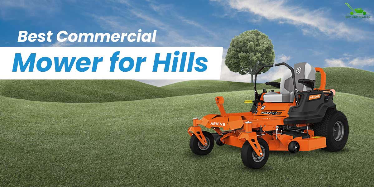 Best commercial mowers for hills