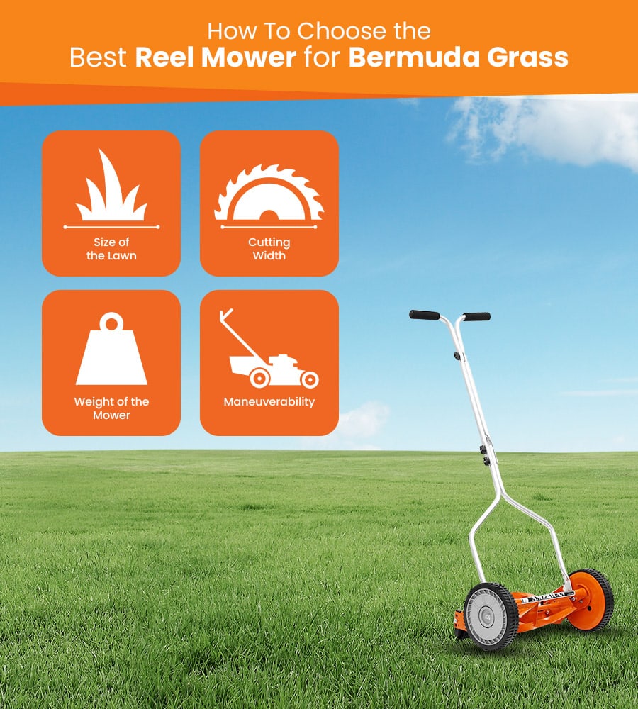 How To Choose the Best Reel Mower For Bermuda Grass